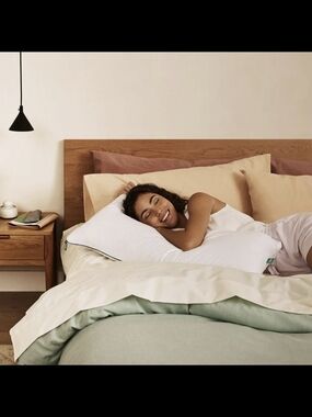 Brooklinen King Size Marlow Adjusting Pillow Set Of Two